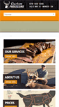 Mobile Screenshot of customdeerprocessing.com